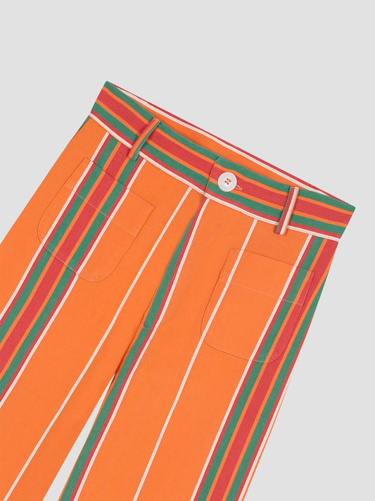 The Orange Stripe Tie: A Fashion Statement