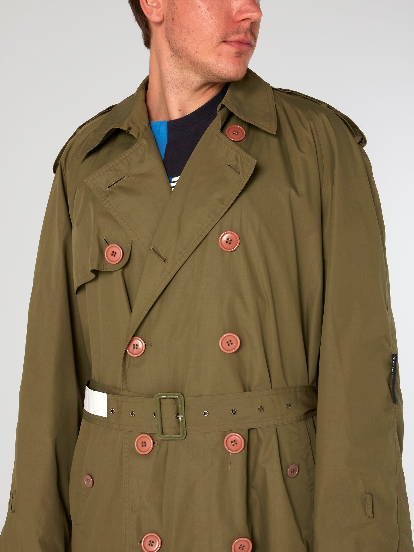 The Allure of the Military Jacket with the Flapping Tie