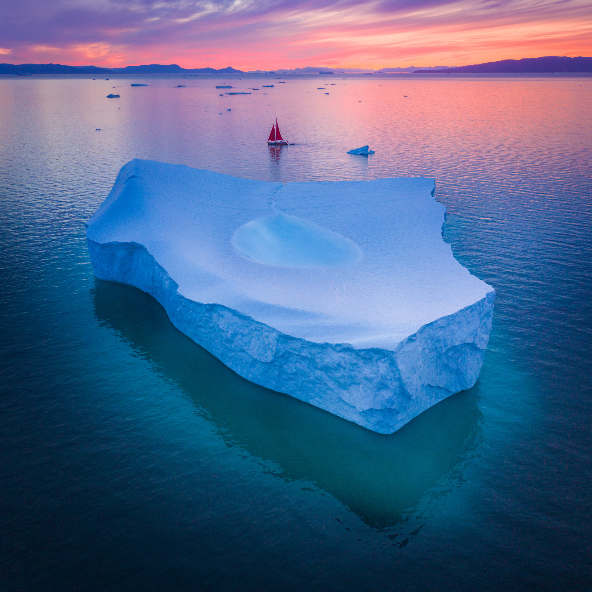 The Enigmatic Beauty of Lake Blue Ties