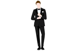 The Untied Black Tie