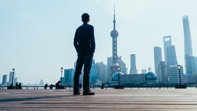 The Elegant Tie Man of Shanghai