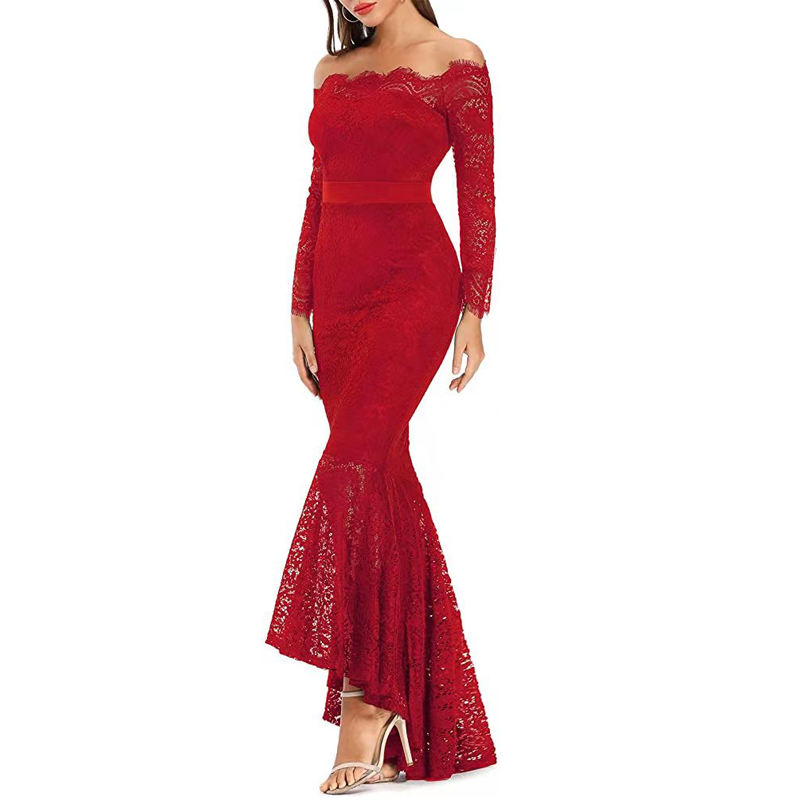 A Glamorous Affair: The Timeless Beauty of the Red Tie Long Dress