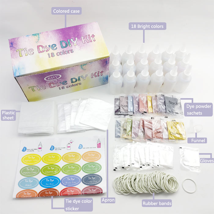 Fashion Tie-Dye Paper Craft