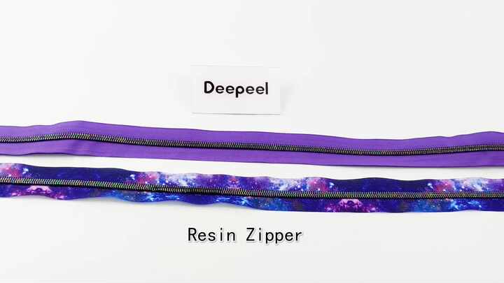 The Mysterious allure of a Deep Purple Tie with a Zipper