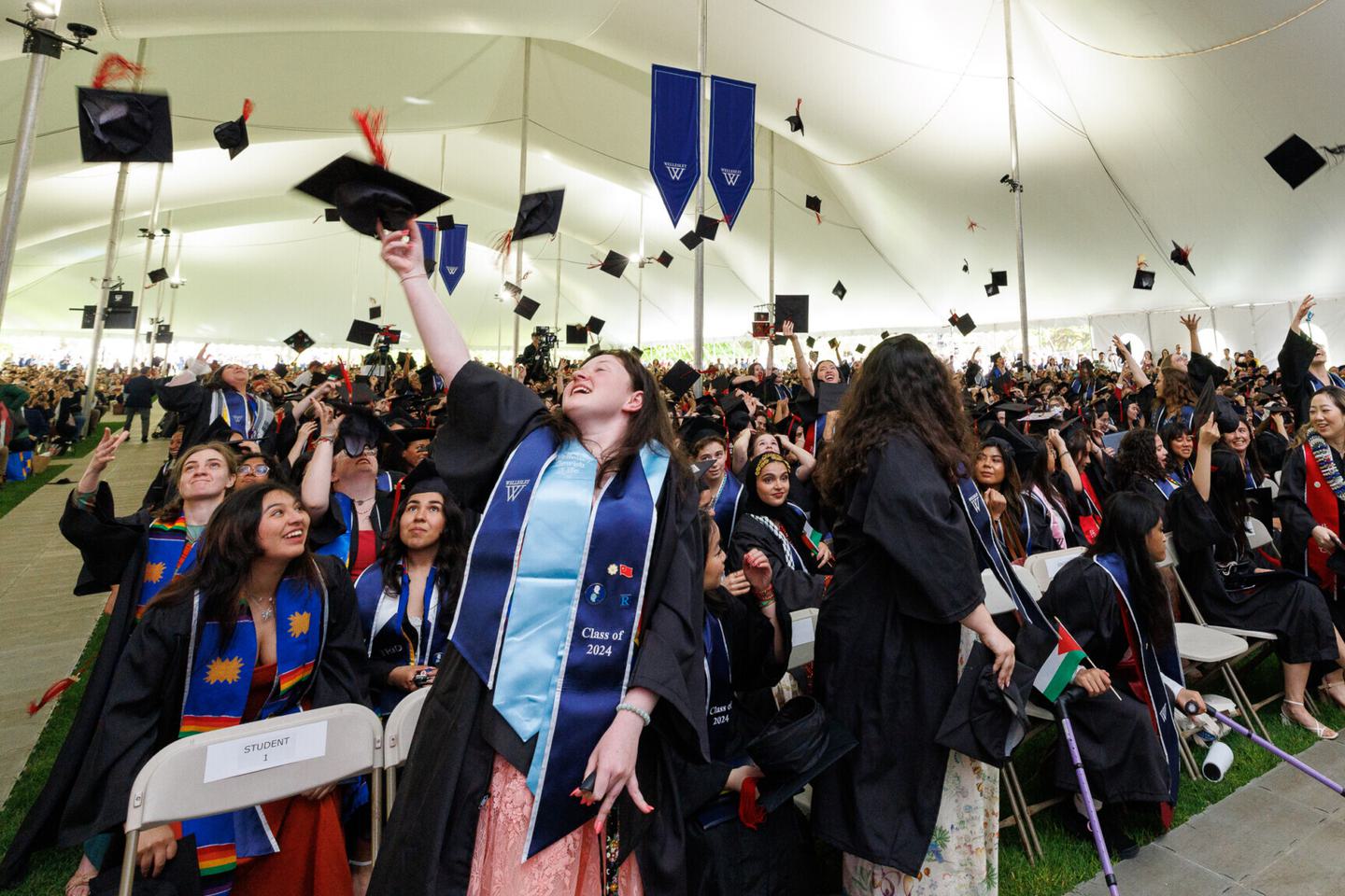 The Ceremony of Graduation Tie-tying