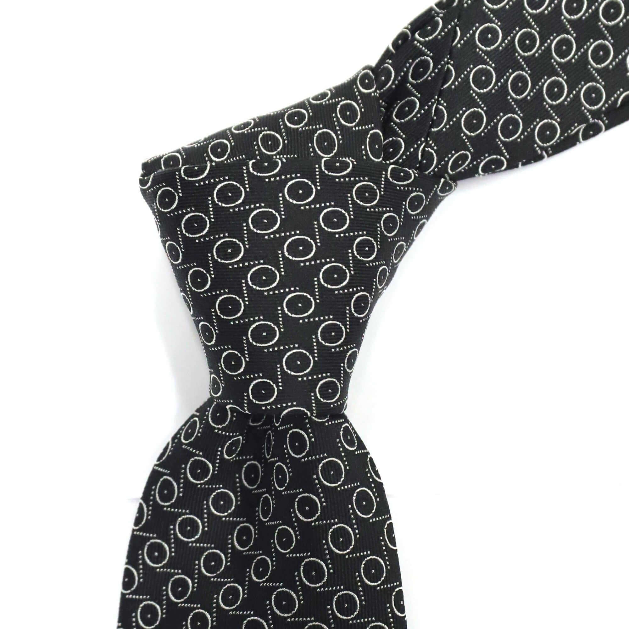 The Unique Charm of a Black Silk Tie